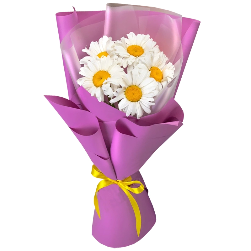 Букет из 5 рамашек